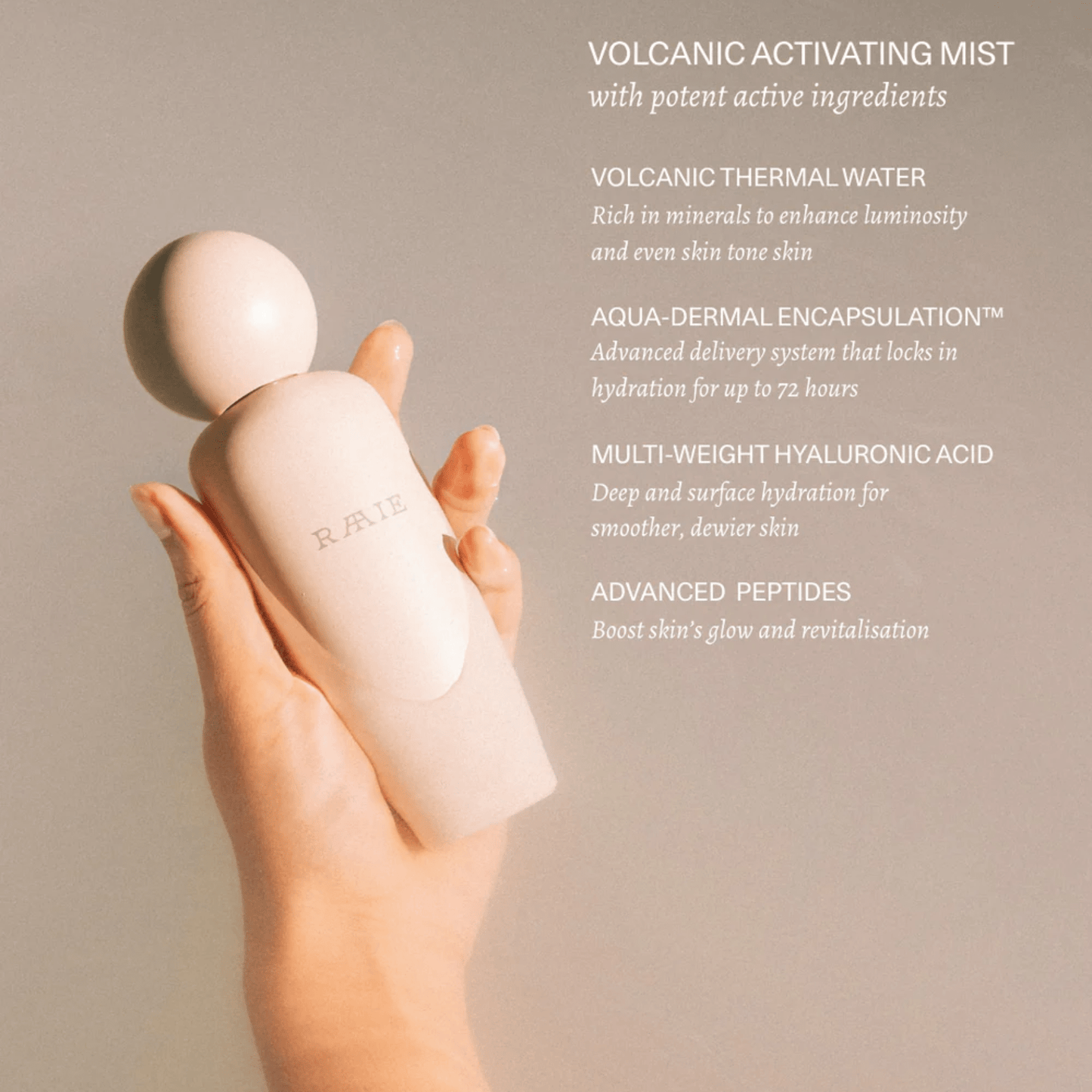 Raaie Tranquillity Water Activating Mist - The Slowtoner