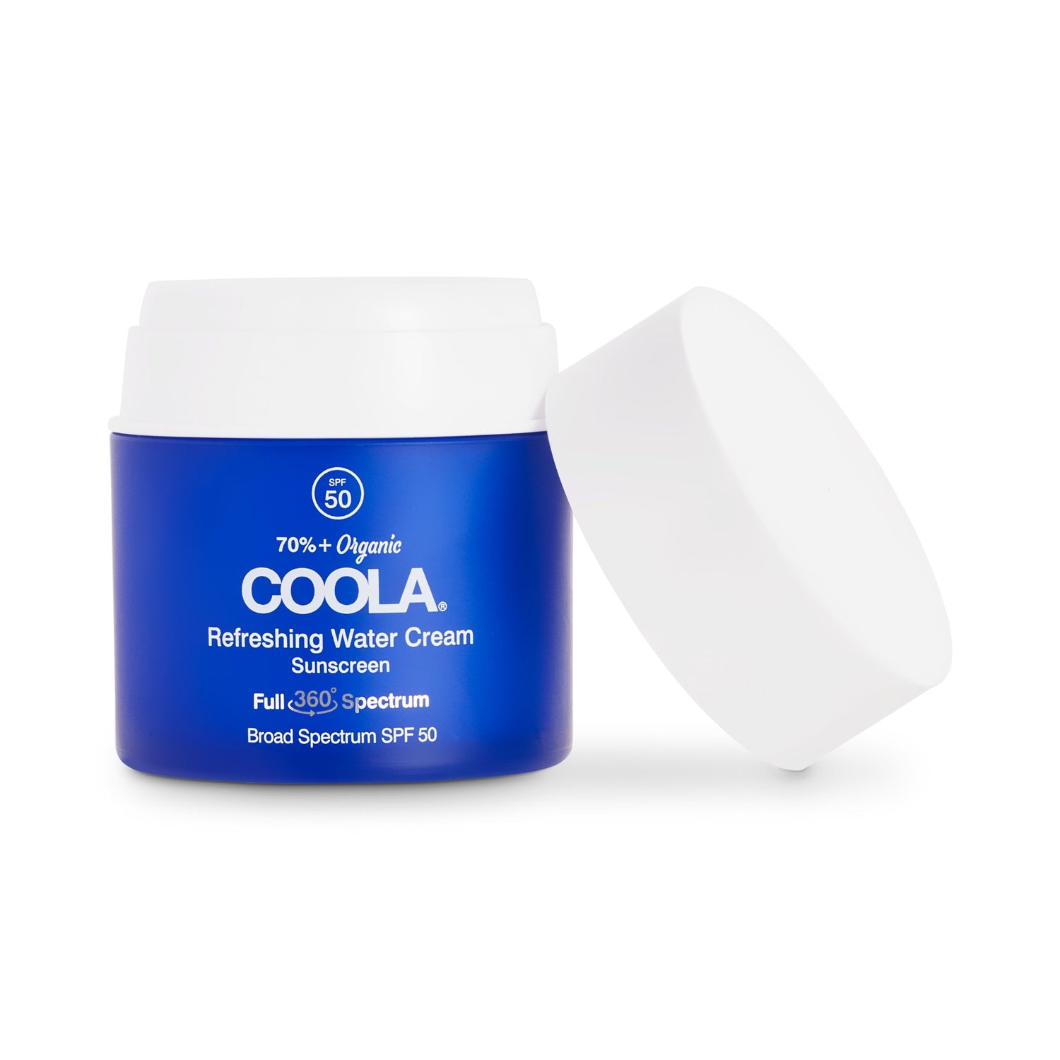 Coola Full Spectrum 360 Refreshing Water Cream Organic Face Sunscreen SPF50 - The SlowSunscreen