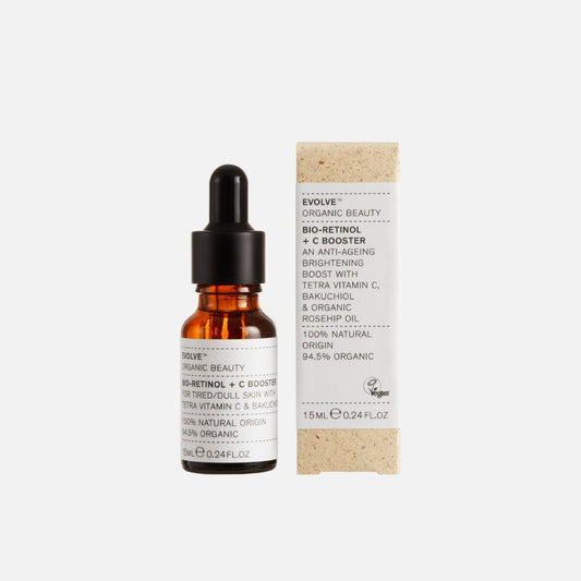 EVOLVE Organic Beauty Bio-Retinol +C Booster 15ml - The SlowSerum