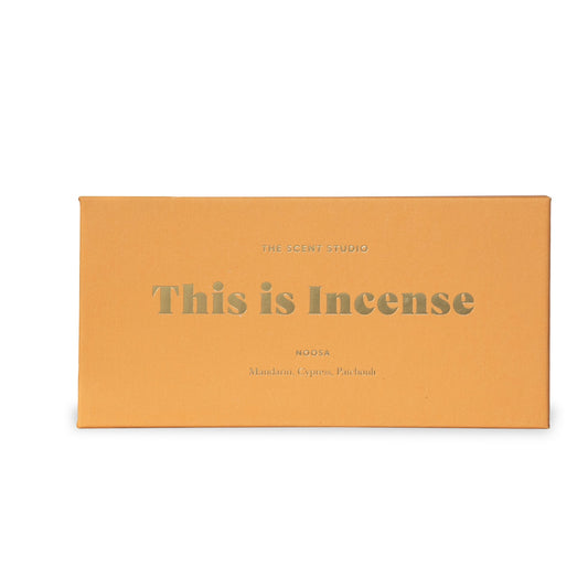 This is Incense. NOOSA - The Slow ClinicIncense