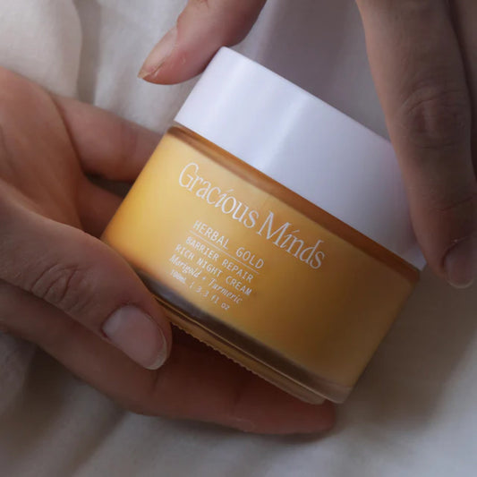Gracious Minds Herbal Gold Barrier Repair Night Cream - The Slow