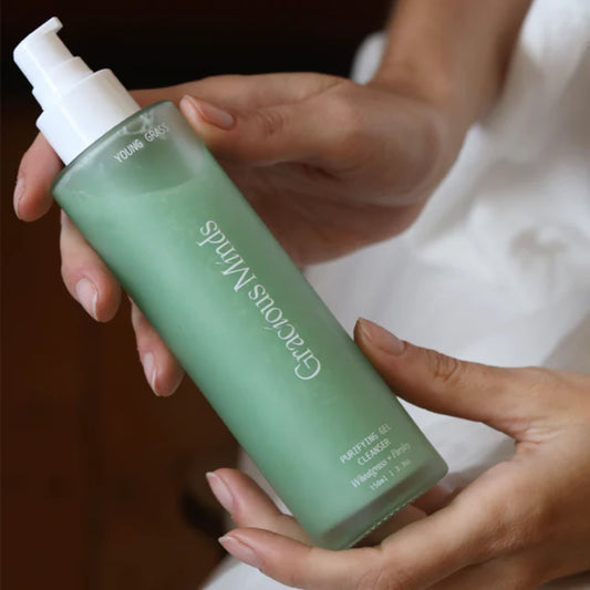 Gracious Minds Young Grass Purifying Gel Cleanser - The Slow