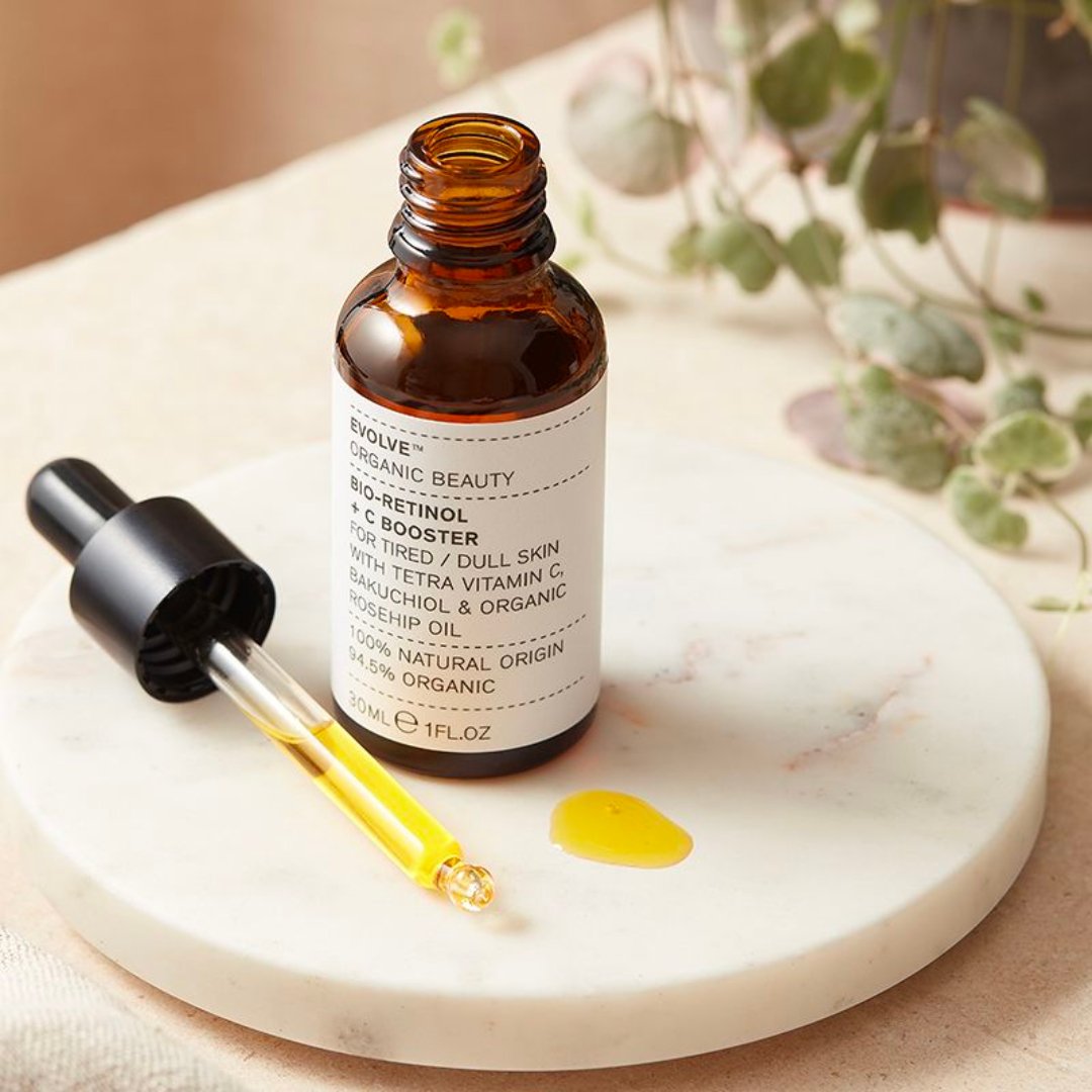 EVOLVE Organic Beauty Bio-Retinol +C Booster 15ml - The SlowSerum