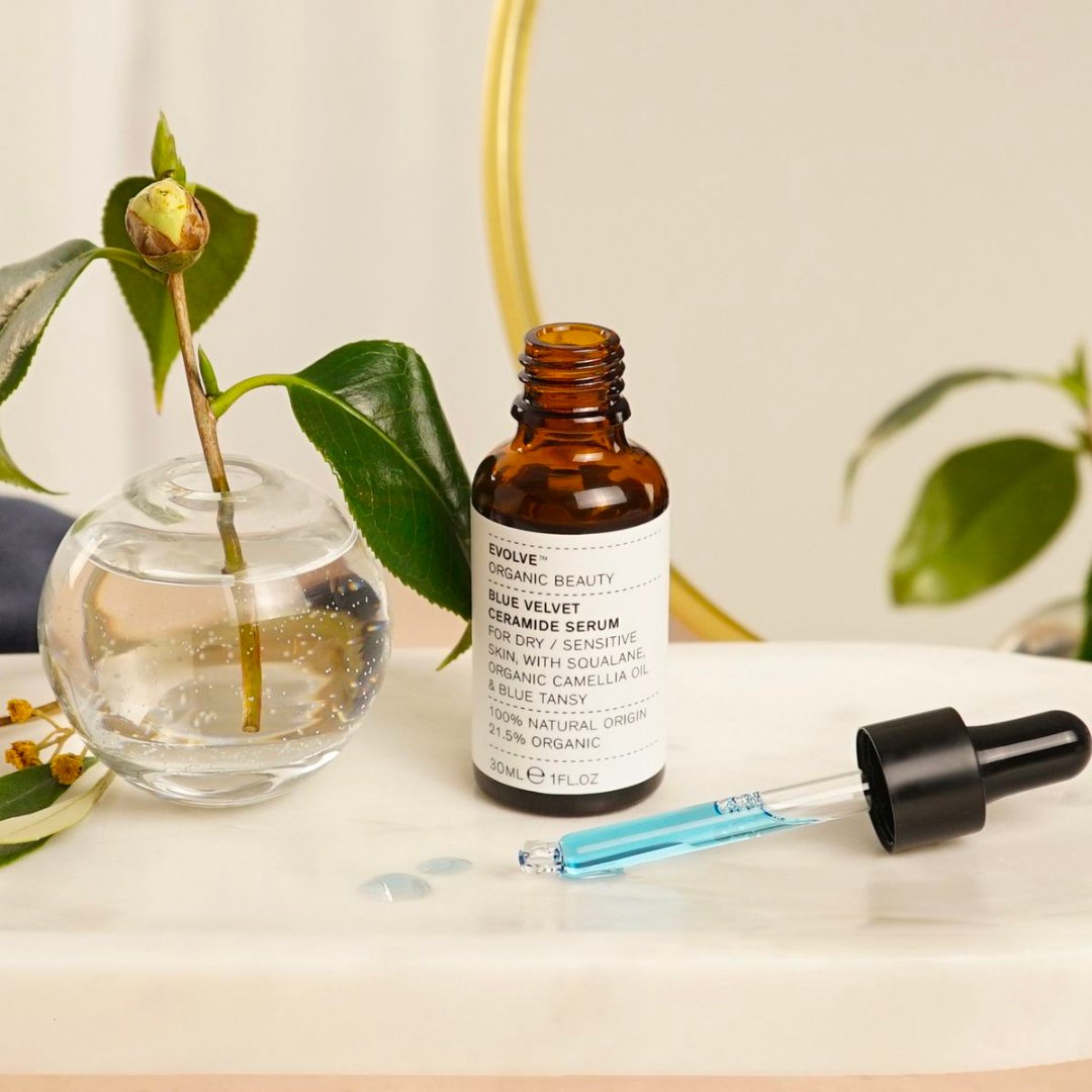 EVOLVE Organic Beauty Blue Velvet Ceramide Serum 30ml - The SlowSerum