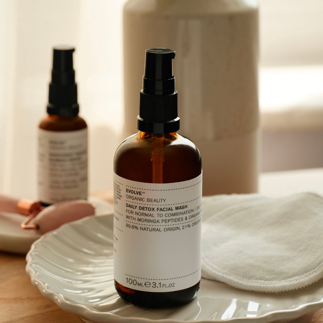 EVOLVE Organic Beauty Daily Detox Facial Wash 100ml - The SlowCleanser