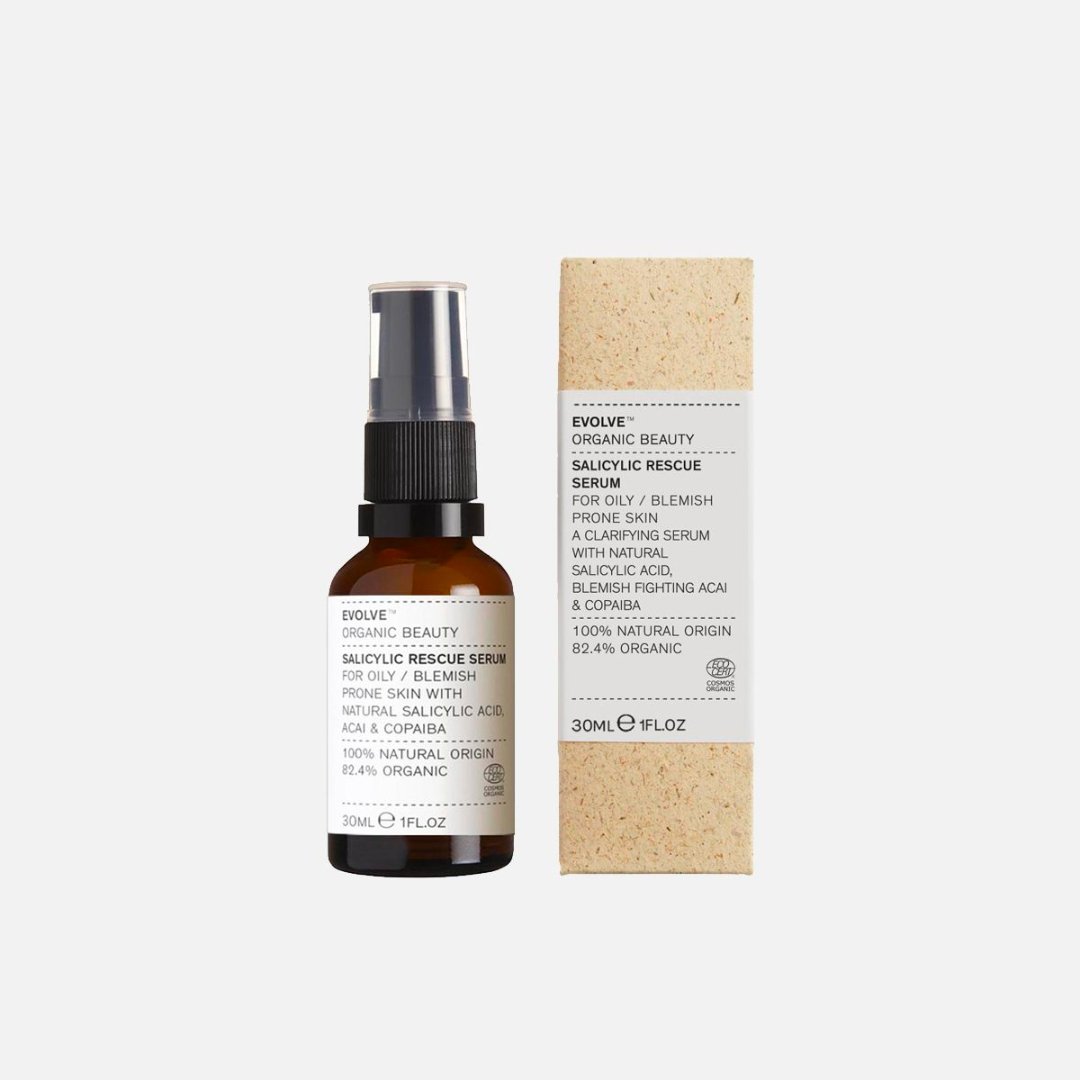 EVOLVE Organic Beauty Salicylic Rescue Serum 30ml - The SlowSerum