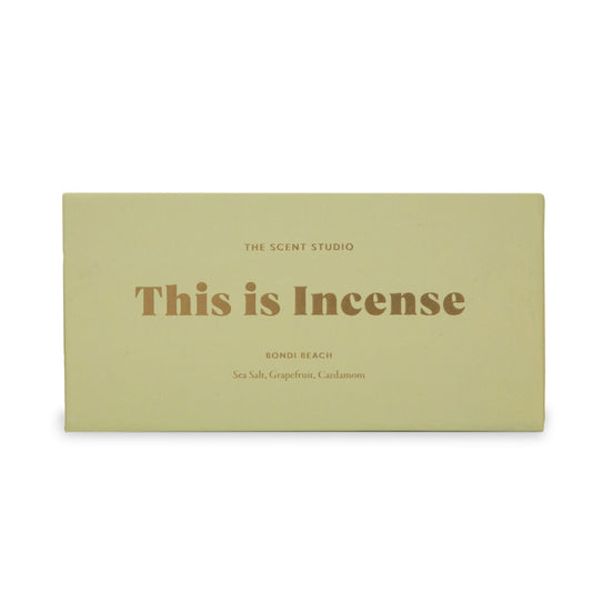 This Is Incense. BONDI - The Slow ClinicIncense
